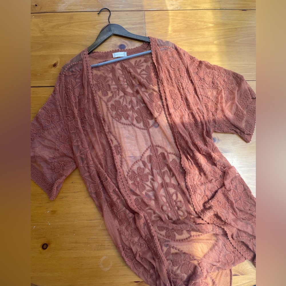 Altar’d State Floral Lace Cardigan